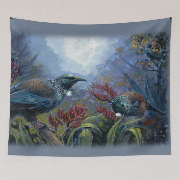 Item preview, Native Tui Birds - New Zealand by Livia Dias designed and sold by Livia Dias.