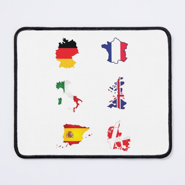 Item preview, European flags designed and sold by Ubermorgen.
