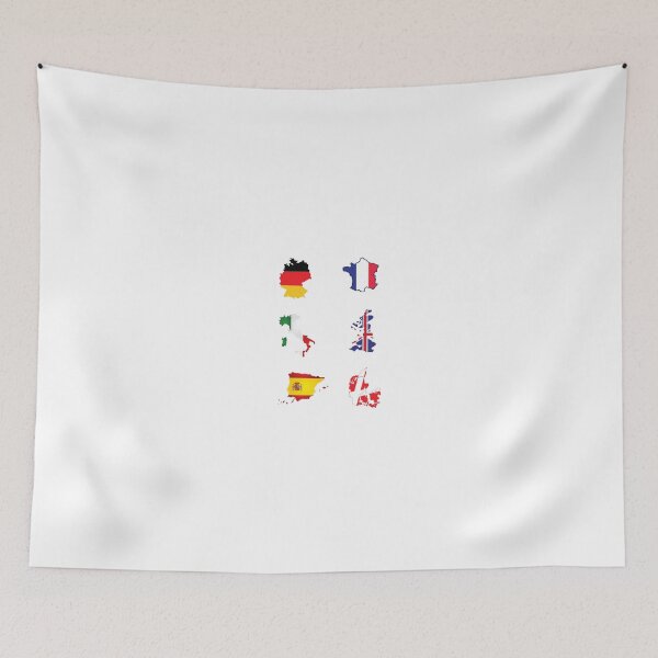 Item preview, European flags designed and sold by Ubermorgen.