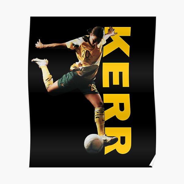 Sam Kerr wallpaper art Poster