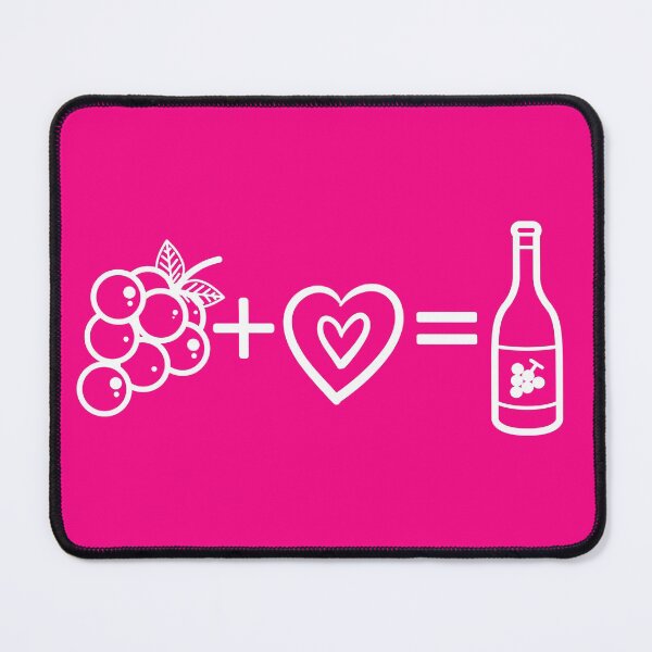 Item preview, Grapes plus Love equals Wine designed and sold by YourMateNate.