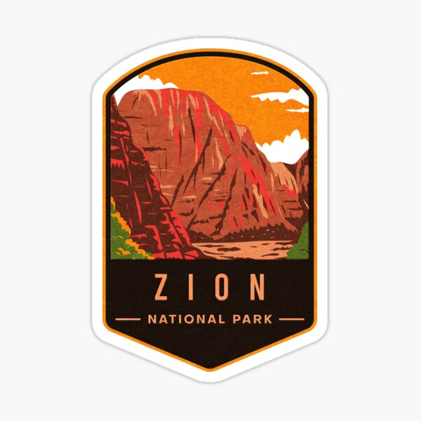 Vista previa del artículo con la obra «Parque Nacional Zion», diseñado y vendido por JordanHolmes.