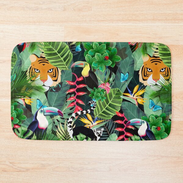 Item preview, Tropical Jungle Pattern  designed and sold by MarcSabuncu.