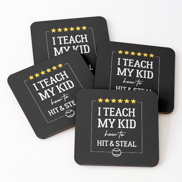 Item preview, I Teach My Kid How To Hit And Steal - Baseball Player Gift designed and sold by Shop-collection.