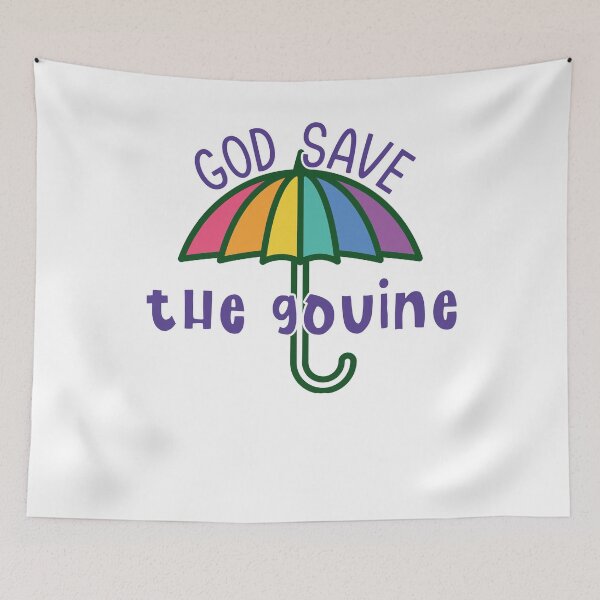 Item preview, God Save The Gouine - la parapluie arc-en-ciel designed and sold by incurablehippie.