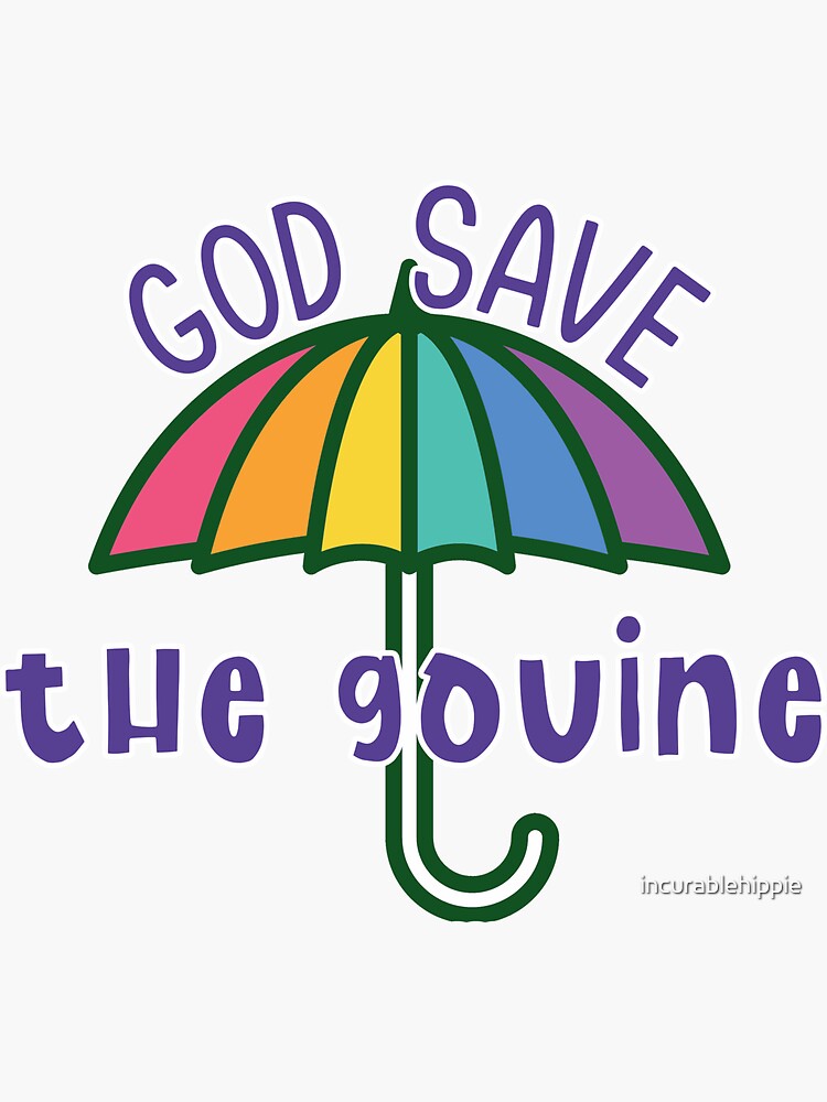 God Save The Gouine - la parapluie arc-en-ciel by incurablehippie