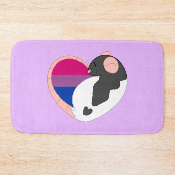 Item preview, Bisexual Pride Rat designed and sold by Dandyrats.