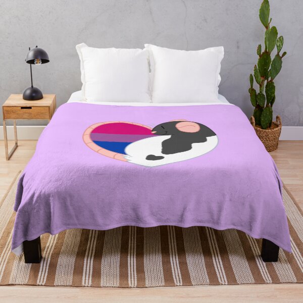 Item preview, Bisexual Pride Rat designed and sold by Dandyrats.