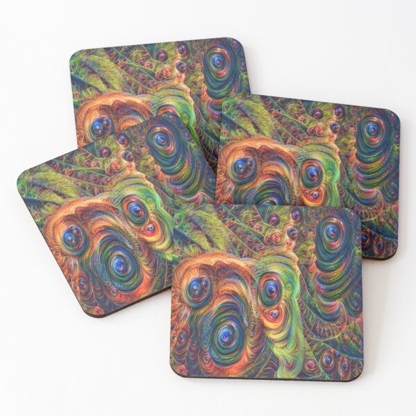 Item preview,  trippy rainbow disk spiral  designed and sold by BelAnnGrey.