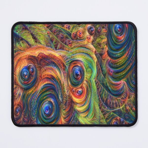 Item preview, trippy rainbow disk spiral designed and sold by BelAnnGrey.