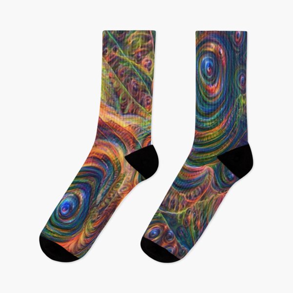 Item preview,  trippy rainbow disk spiral  designed and sold by BelAnnGrey.