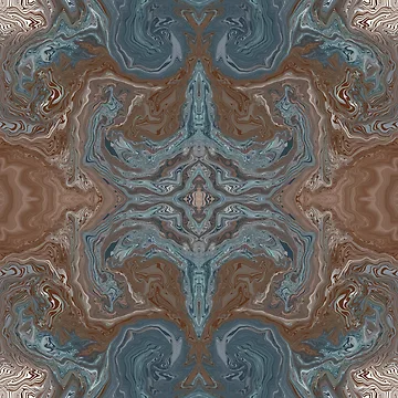 Artwork thumbnail, Abstract Turtle Pattern by TanglePatch