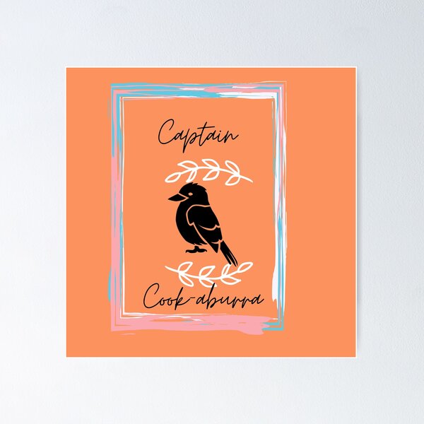 Item preview, Captain Cook-aburra-Great Gift for kookaburra bird lover designed and sold by Red-ElYoubi.