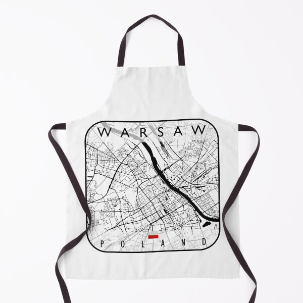 Item preview, WARSAW MAP POLAND designed and sold by hatimelhag.