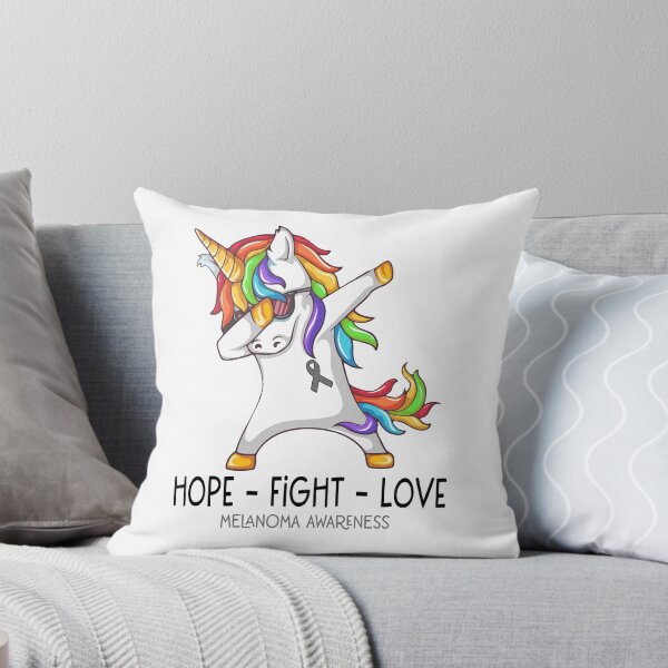 Item preview, Hope Fight Love Melanoma Awareness designed and sold by Brad-FI.