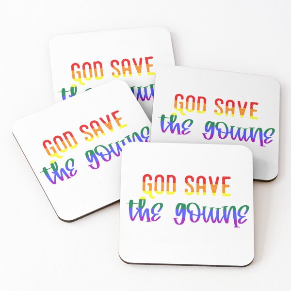 Aperçu de l'œuvre God Save The Gouine - pour les lesbiennes créée et vendue par incurablehippie.