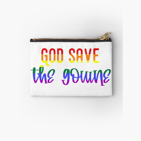 Aperçu de l'œuvre God Save The Gouine - pour les lesbiennes créée et vendue par incurablehippie.