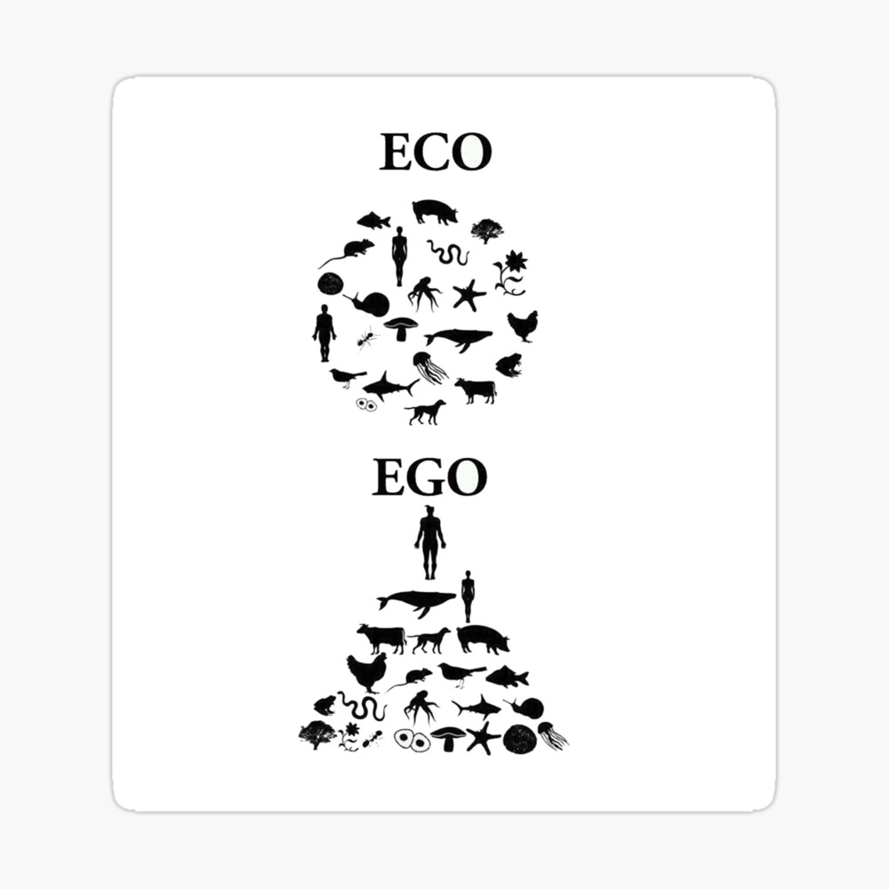 Eco Vs Ego Iphone Case Cover By Acatherine Redbubble