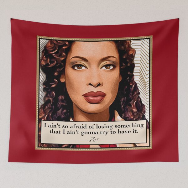 Item preview, Firefly Zoe Portrait with Gonna Try To Have It Quote designed and sold by orionlodubyal.