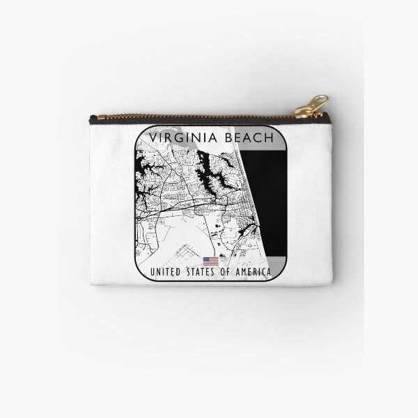 Item preview, VIRGINIA BEACH MAP USA designed and sold by hatimelhag.