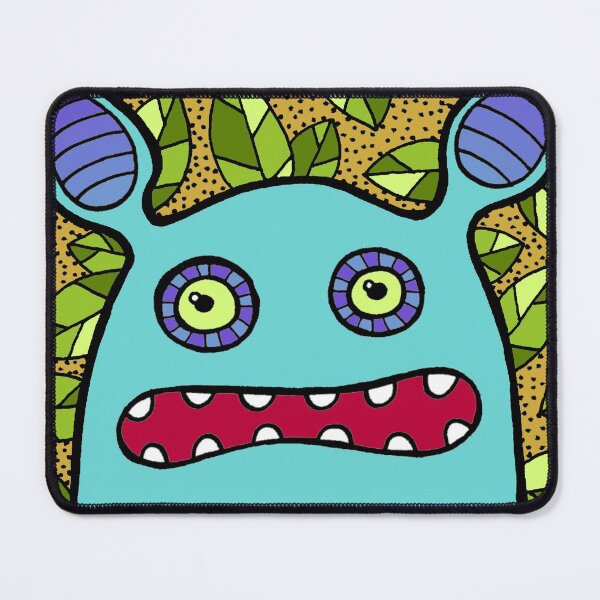 Item preview, Anxious Blue Monster designed and sold by SquashBlossom1.