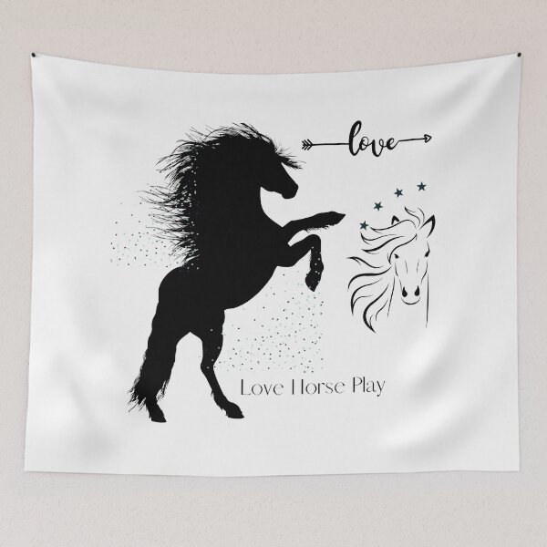 Item preview, Brazing Cute I Love Horse  Play  designed and sold by Darlene Douglas-Jackson.