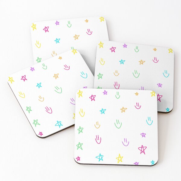 Item preview, Smiley and Star Mini stickers  designed and sold by Mackenzie  Epperson.