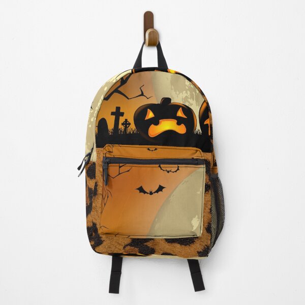 Item preview, Spooky Pumpkins With Leopard Skin designed and sold by Nabello.