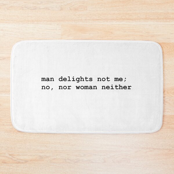 Item preview, man delights not me designed and sold by got-tori.