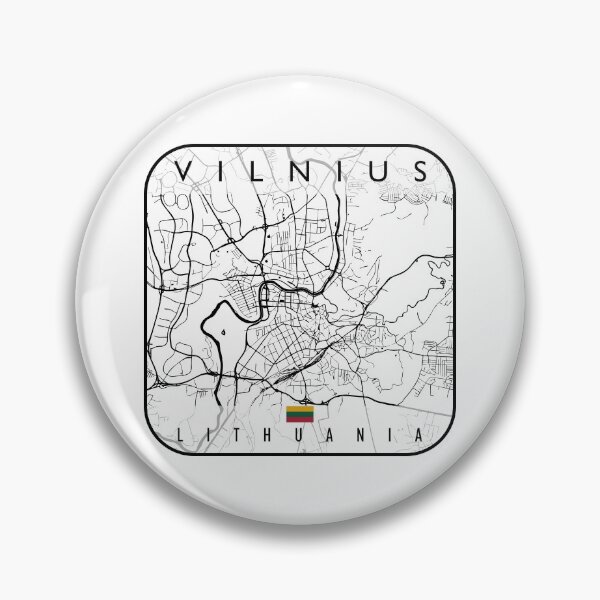 Item preview, VILNIUS MAP LITHUANIA designed and sold by hatimelhag.
