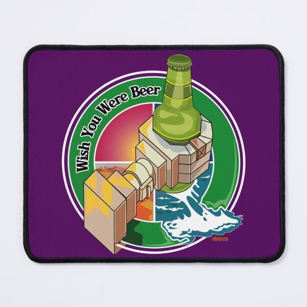 Item preview, Wish you were beer designed and sold by UnexpectedStyle.
