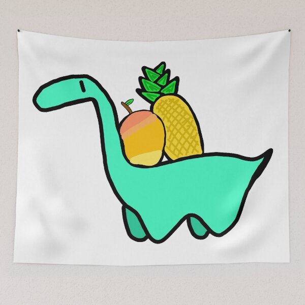 Item preview, Mango and Pineapple Dino designed and sold by Finnzilla.