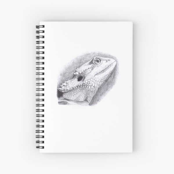 Bearded Dragon Spiral Notebook