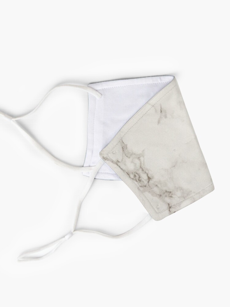 Alternate view of Marble Veined white and grey Calcutta Mask
