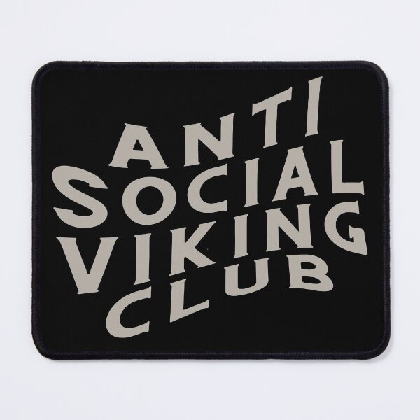 Item preview, Anti Social Viking Club designed and sold by MerchActually.