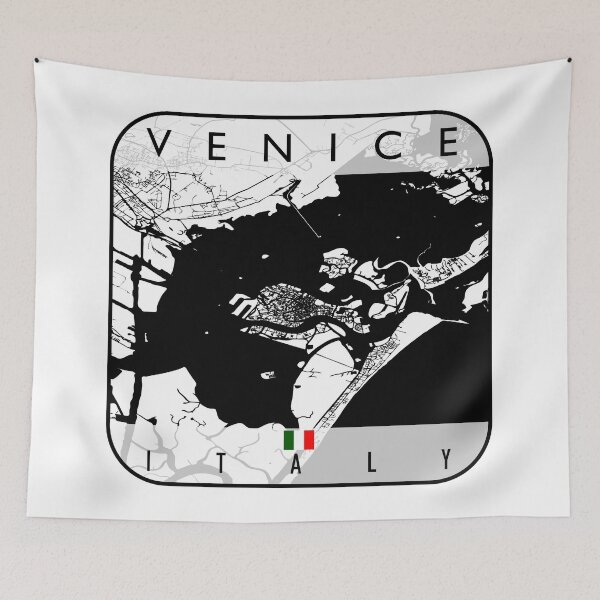 Item preview, VENICE MAP ITALY designed and sold by hatimelhag.
