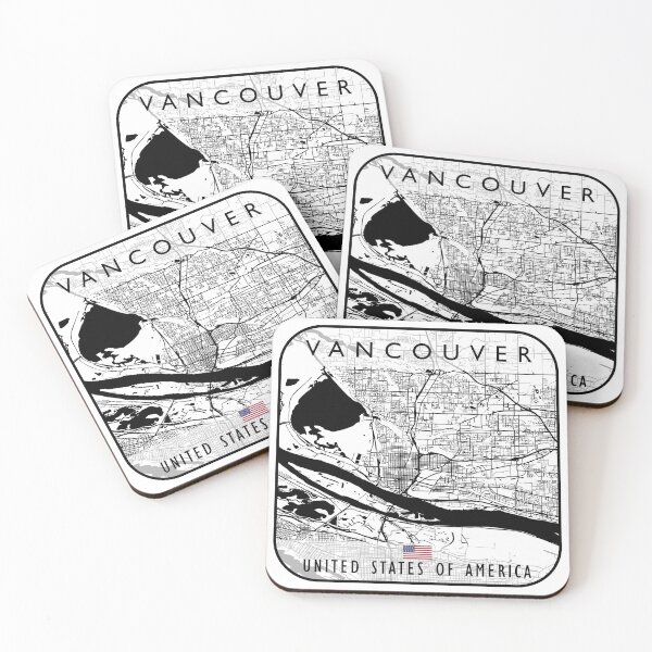 Item preview, VANCOUVER MAP USA designed and sold by hatimelhag.