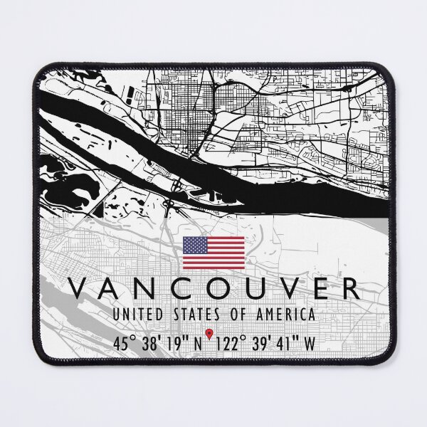Item preview, VANCOUVER MAP USA designed and sold by hatimelhag.