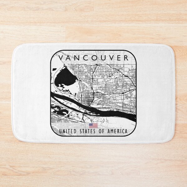 Artikelvorschau, KARTE VON VANCOUVER USA entworfen und verkauft von hatimelhag.