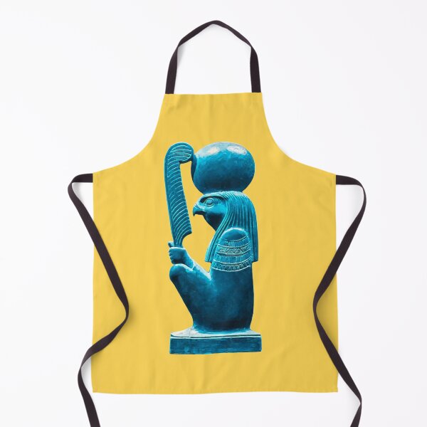 Item preview, Ra - Horakhty with Ma’at feather. (Faience on yellow) designed and sold by DotorEaon.