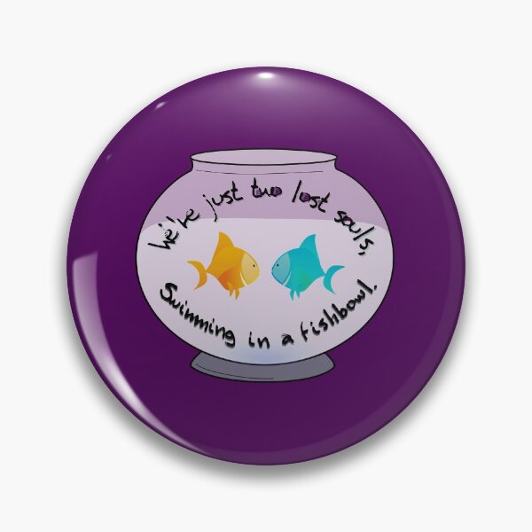 Item preview, Two Lost Souls in a Fishbowl - Pink Floyd Design designed and sold by UnexpectedStyle.