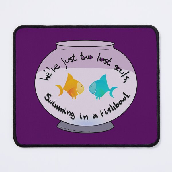 Item preview, Two Lost Souls in a Fishbowl - Pink Floyd Design designed and sold by UnexpectedStyle.