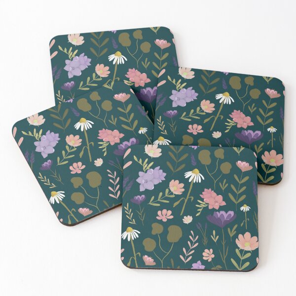 Item preview, Spring Floral - emerald designed and sold by OranelloDesigns.