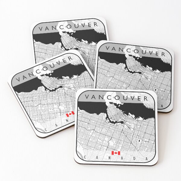 Item preview, VANCOUVER MAP CANADA designed and sold by hatimelhag.