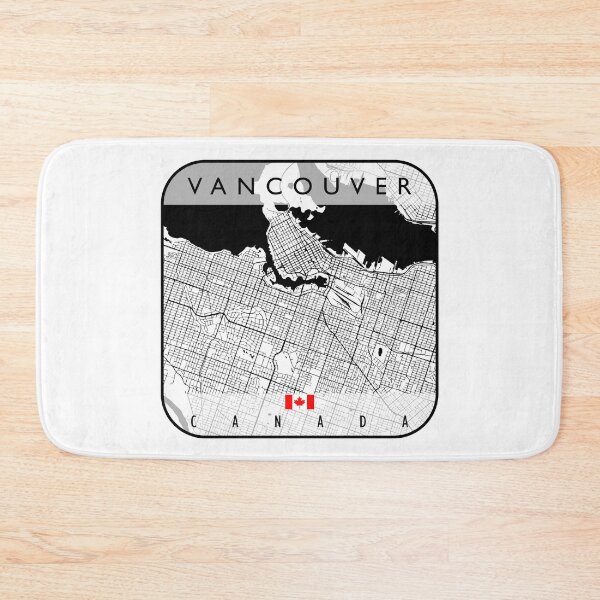 Artikelvorschau, KARTE VON VANCOUVER KANADA entworfen und verkauft von hatimelhag.