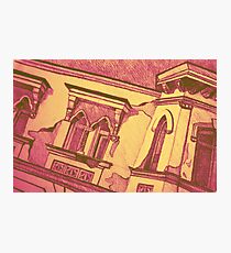 Drawing of an old Venetian Palace Photographic Print