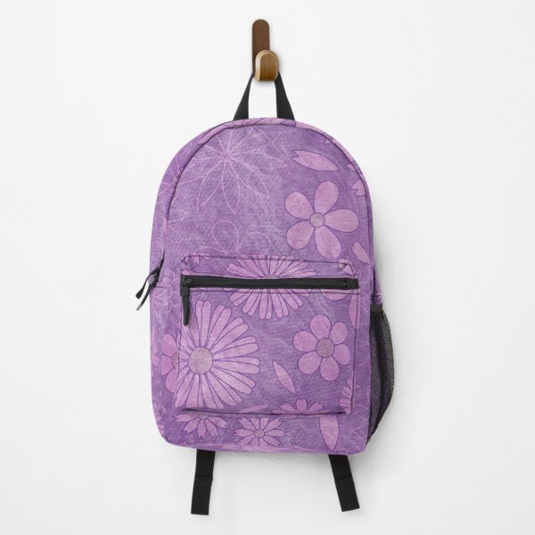 Item preview, Washed floral pattern purple designed and sold by Kamiri.
