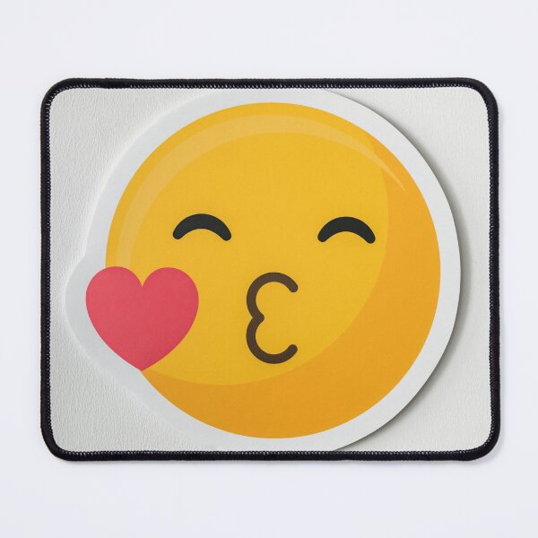 Item preview, Kissing face emoticon designed and sold by MyL0rD.