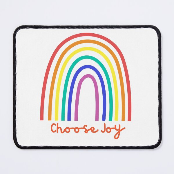 Item preview, Choose Joy, Choose Love, Choose Happiness, See the Rainbow. Motivational and Inspirational Quote. designed and sold by That Cheeky Tee.