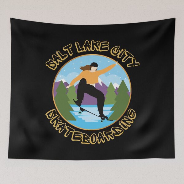 Item preview, Salt Lake City Skateboarding designed and sold by thecooltable.